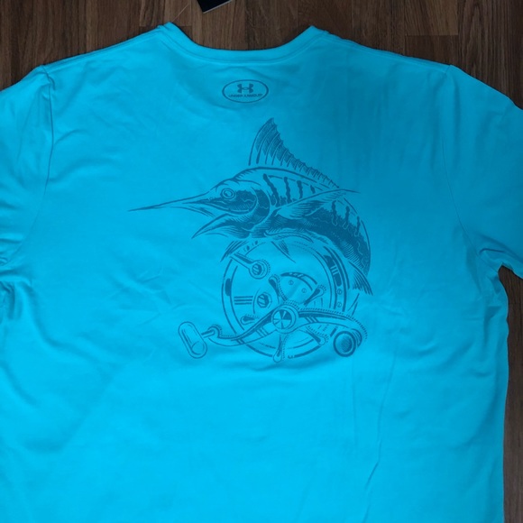under armour fish t shirt